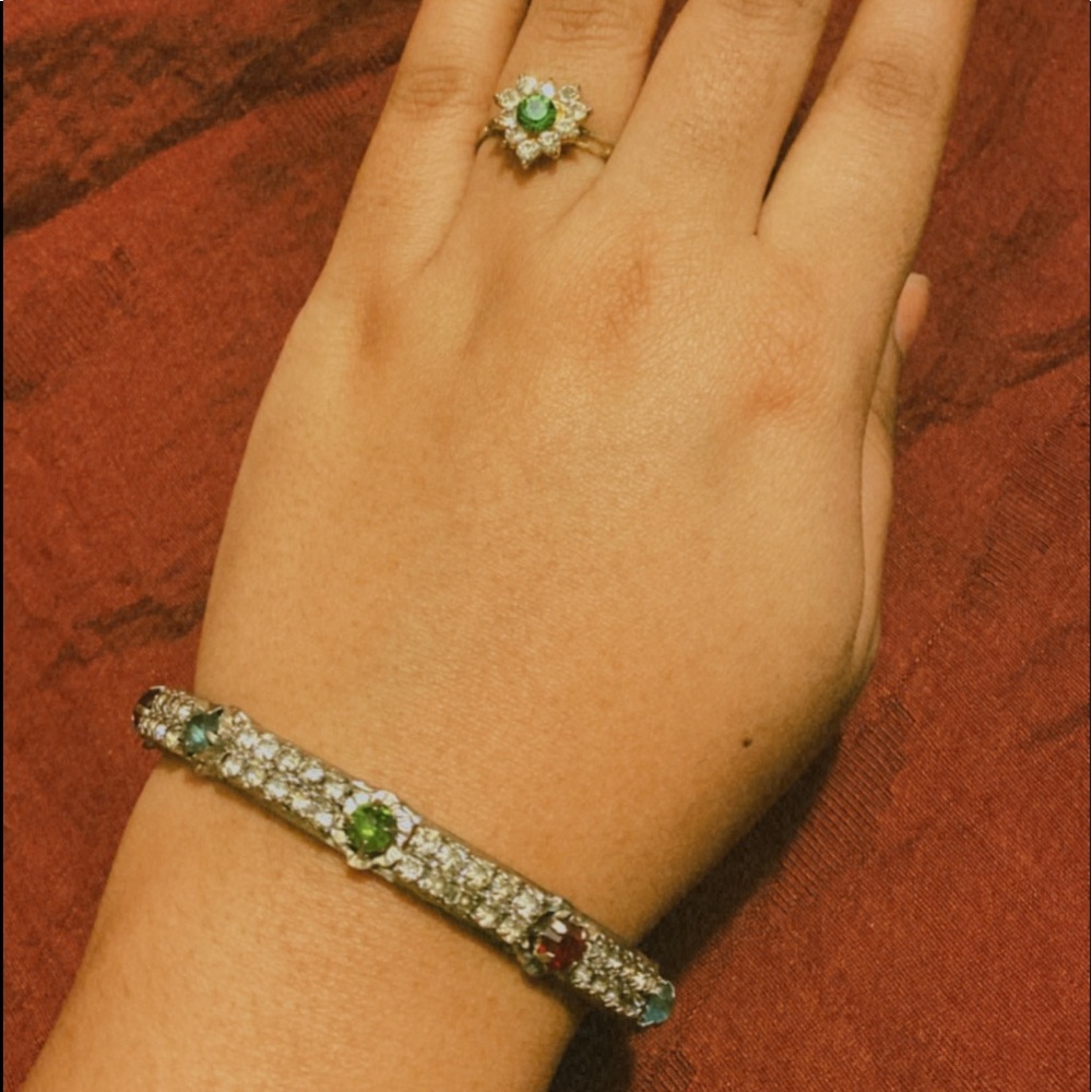 Multicolor Stone Bangle/Bracelet